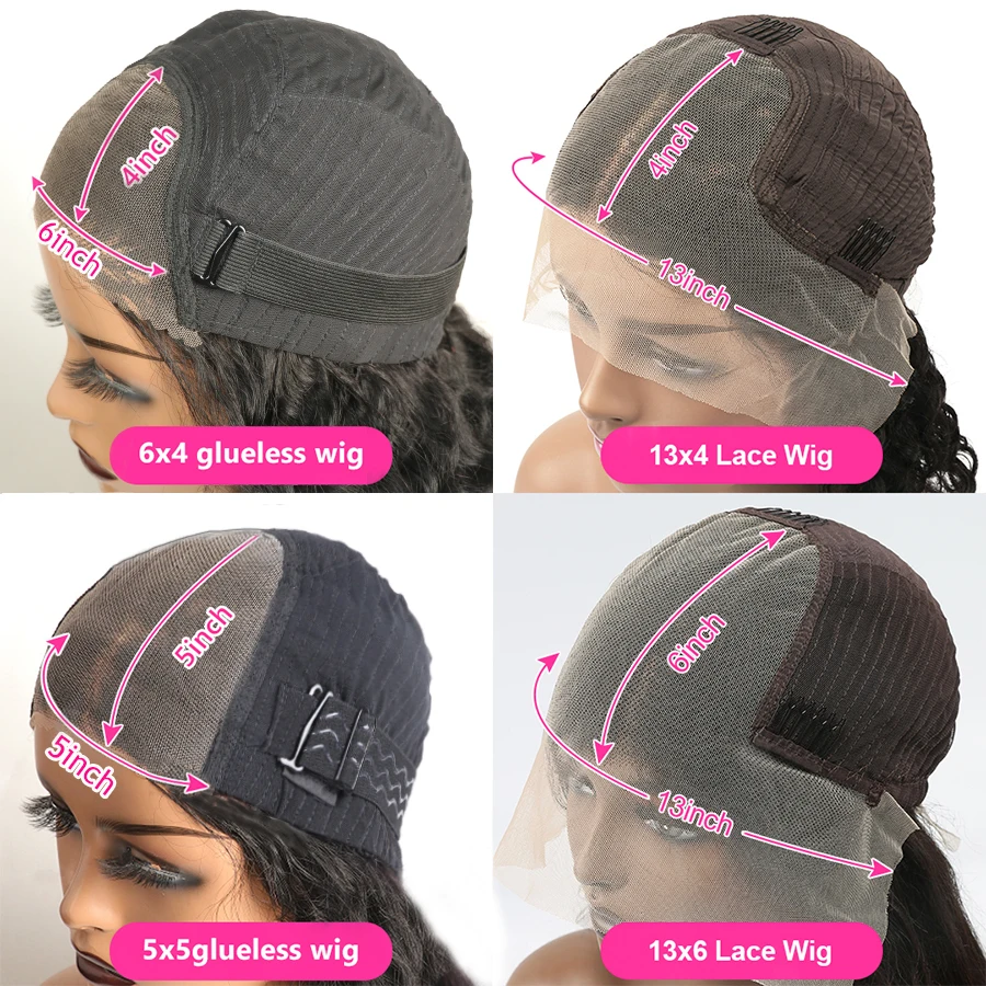 HD Transparent 360 Lace Frontal Wig 4x4 Lace Closure Wig Straight 13x6 Lace Front Human Hair Wigs For Black Women 30 32 34Inches HD Transparent 360 Lace Frontal Wig 4x4 Lace Closure Wig Straight 13x6 Lace Front Human Hair Wigs For Black Women 30 32 34Inches