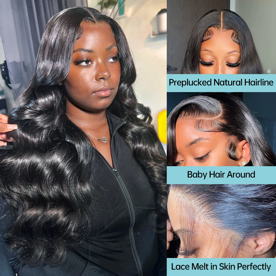 360 Full HD Lace Frontal Wig 180% 13x6 Body Wave Lace Front Wig Peruvian Human Hair Wigs For Black Women 34 36In 13x4 Lace Wig 360 Full HD Lace Frontal Wig 180% 13x6 Body Wave Lace Front Wig Peruvian Human Hair Wigs For Black Women 34 36In 13x4 Lace Wig
