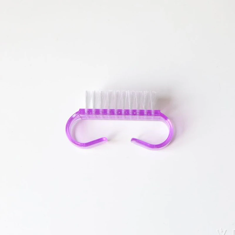 Nail Cleaning Nail Brush Tools File Nail Art Care Manicure Pedicure Soft Remove Dust Small Angle Clean Brush for nail care
