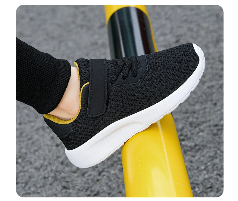 Children Boys Sneakers Soft-soled Lightweight Breathable Non-slip Sports Running Walking For Girls Tennis Mesh Shoes