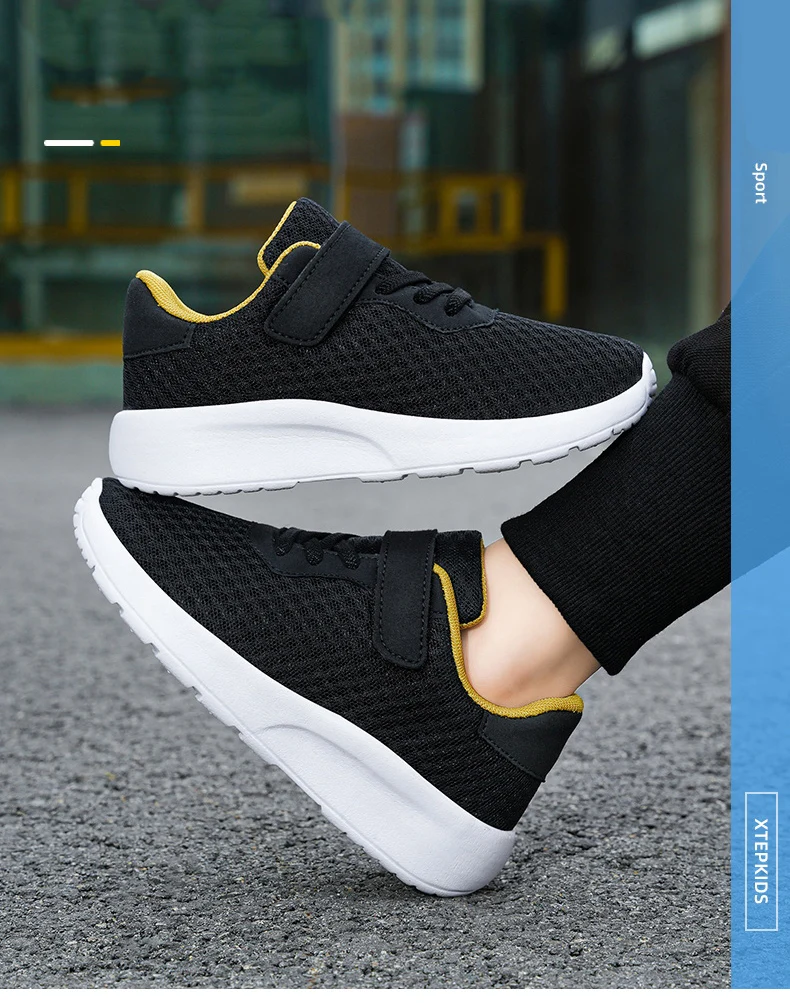 Children Boys Sneakers Soft-soled Lightweight Breathable Non-slip Sports Running Walking For Girls Tennis Mesh Shoes