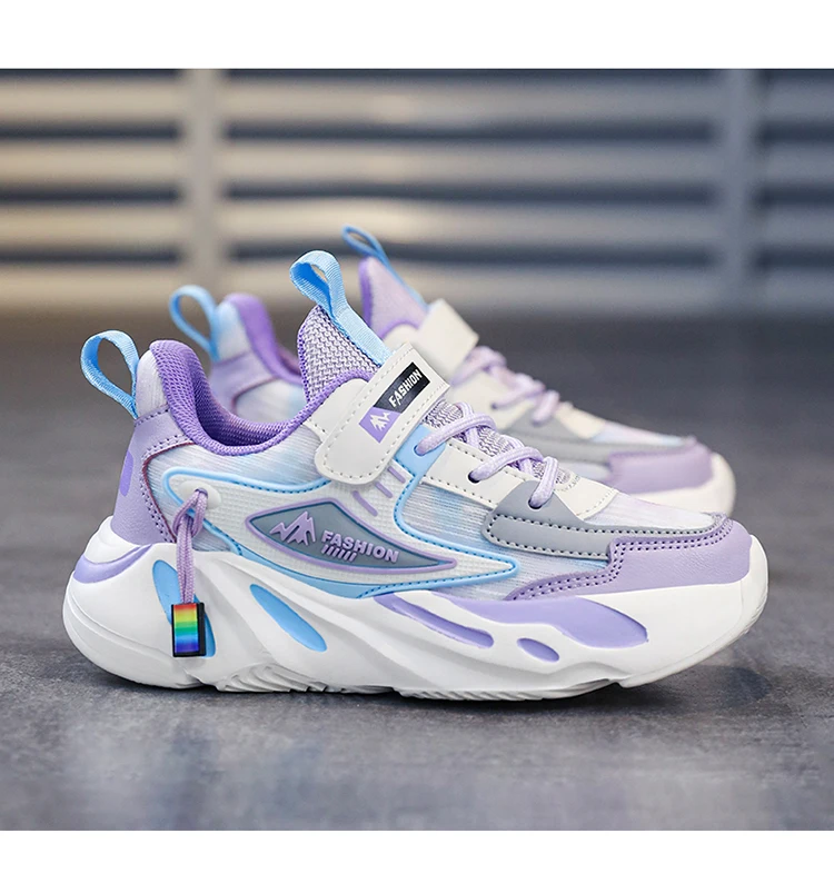 Fashion Children Shoes Girls Sneakers School Sports Summer Mesh Breathable For Kids Tennis Casual Shoes
