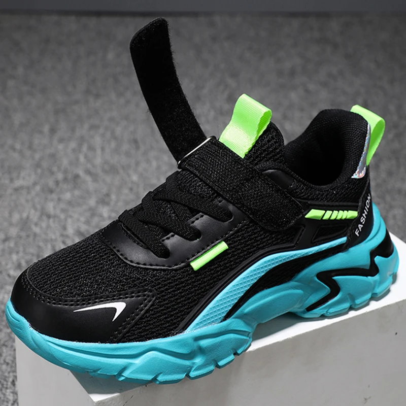 Kids Casual Pink Girls Shoes Breathable Mesh Sneakers Summer Student's Children Boys Sport Walking Footwear