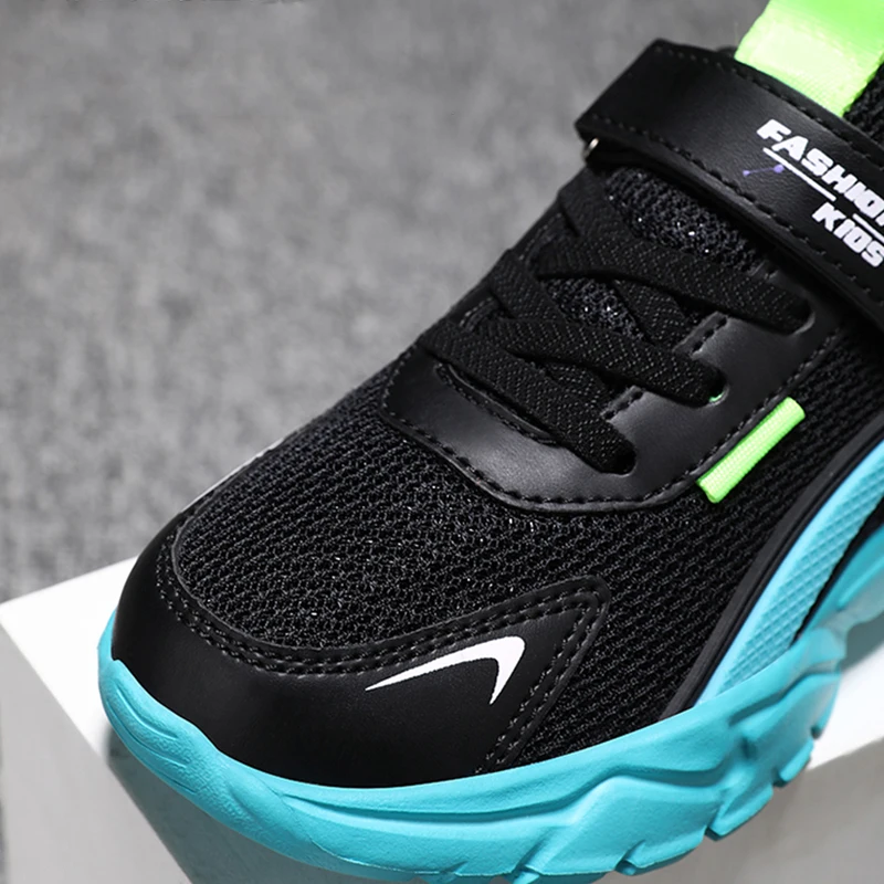 Kids Casual Pink Girls Shoes Breathable Mesh Sneakers Summer Student's Children Boys Sport Walking Footwear