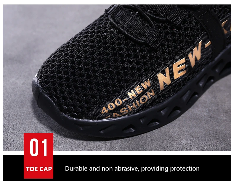Single Net Children's Running Sneakers Breathable Lightweight Soft Non-slip Leisure Comfortable Walking Boys Girls Casual Shoes
