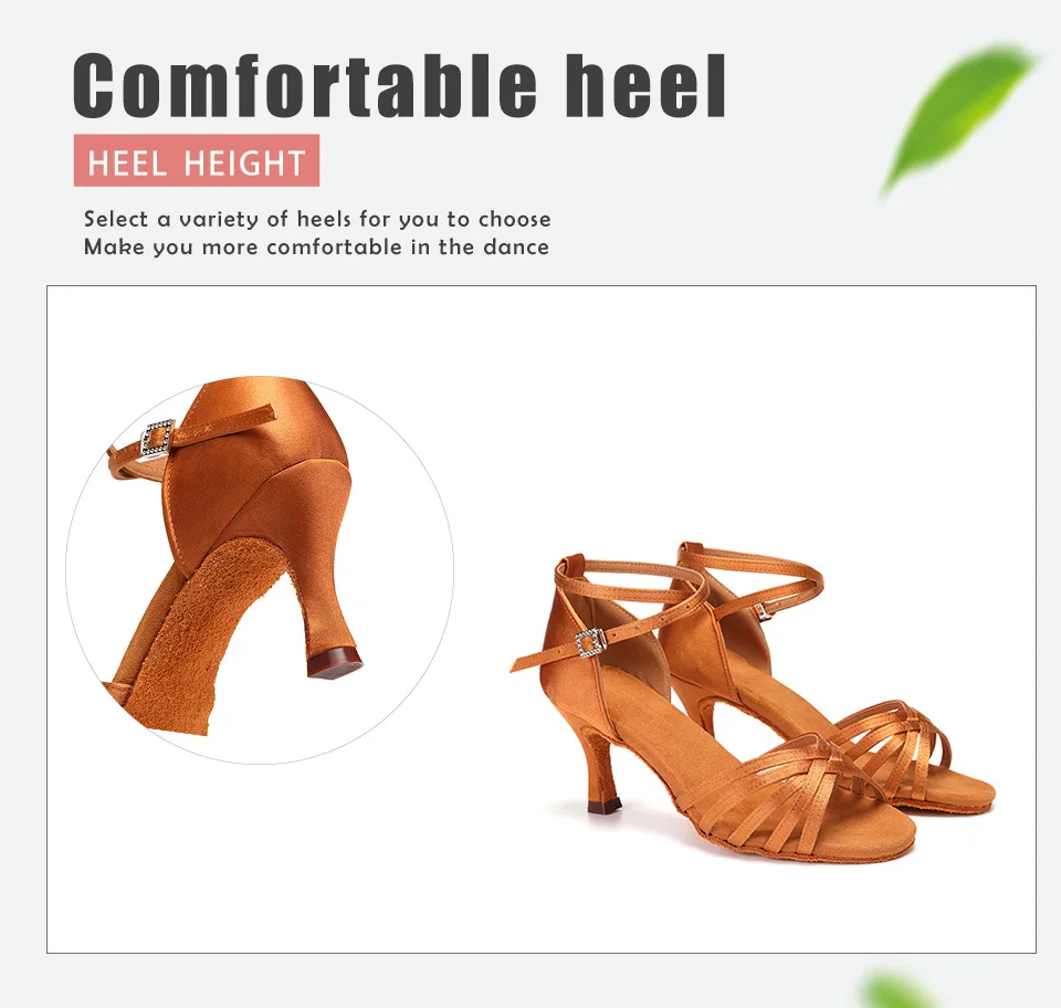 Women Dance Shoes For Girls Ladies Latin Ballroom Dance Shoes Satin Professional Salsa Tango Party Dancing Shoes Training Shoes