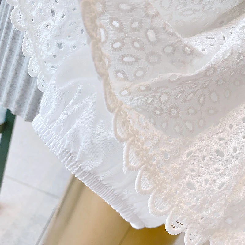 Girls 2024 Summer Clothing Sets Hollow Lace Suit Baby Casual Sleeveless T-shirt+Shorts Kids Clothing Sets Baby Clothes Outfits Girls 2024 Summer Clothing Sets Hollow Lace Suit Baby Casual Sleeveless T-shirt+Shorts Kids Clothing Sets Baby Clothes Outfits