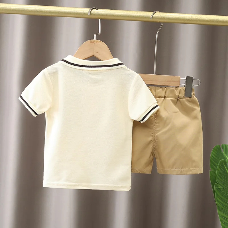 Alternative view of Baby Boy Clothes Set T-shirt+Shorts Kids Boy Summer Clothing Set Cute Cartoon Baby Boy Outfit Set Infant Toddler Tee Shirt Pants