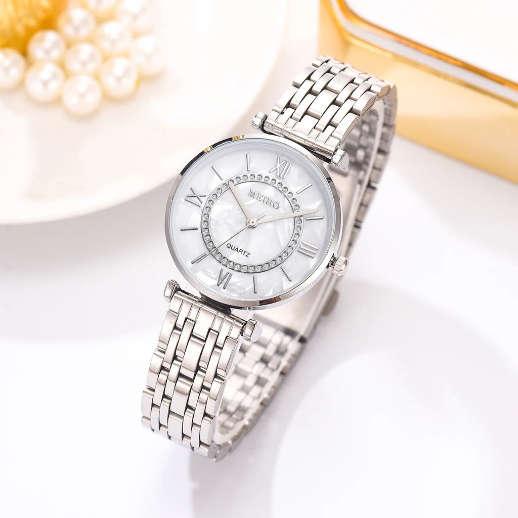 Luxury Crystal Women Bracelet Watches Top Brand Fashion Diamond Ladies Quartz Watch Steel Female Wristwatch Montre Femme Relogio