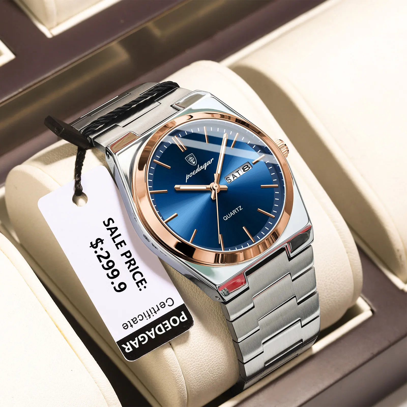 930 Rose Gold Blue
