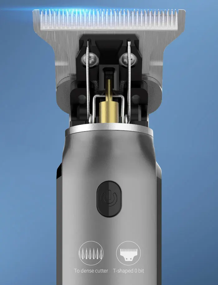 KEMEI Professional Electric Hair Trimmer for Men, Cordless Beard and Hair Clipper, Hair Cutter Machine, Rechargeable Set,Km-1757