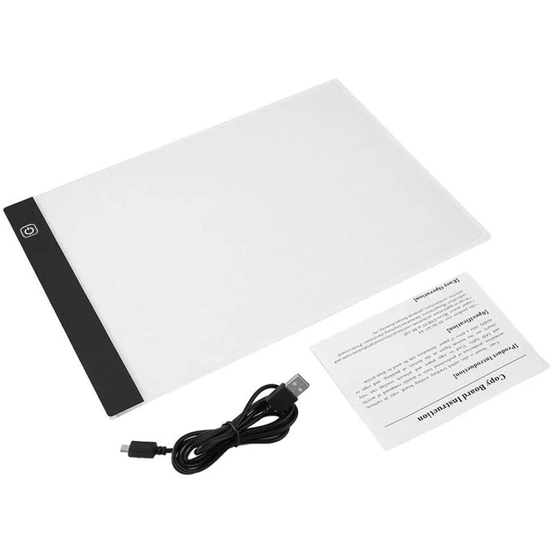 A4 A5 LED Drawing Tablet Three Level Digital Graphics Pad Light Pad Copy Board Electronic Art Graphic Painting Writing Table