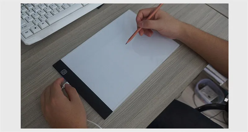 A4 A5 LED Drawing Tablet Three Level Digital Graphics Pad Light Pad Copy Board Electronic Art Graphic Painting Writing Table
