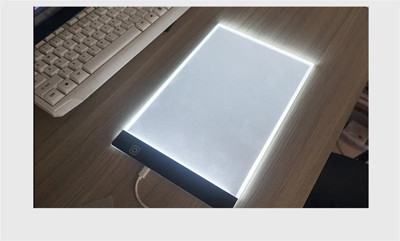 A4 A5 LED Drawing Tablet Three Level Digital Graphics Pad Light Pad Copy Board Electronic Art Graphic Painting Writing Table