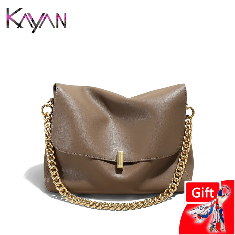 Korean Leather Guinuine Shoulder Bag