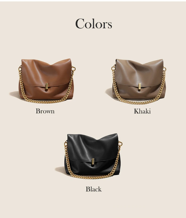 Alternative view of Korean Leather Guinuine Shoulder Bag