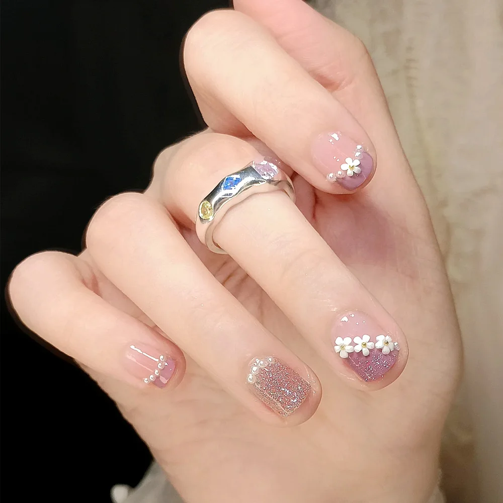 Hot Selling 6 Grids Macaron 3D Resin Five-petal Flowers Nail Art Deaoration Mixed Small Nail Ball/Crystal/Flamer Accessories Hot Selling 6 Grids Macaron 3D Resin Five-petal Flowers Nail Art Deaoration Mixed Small Nail Ball/Crystal/Flamer Accessories