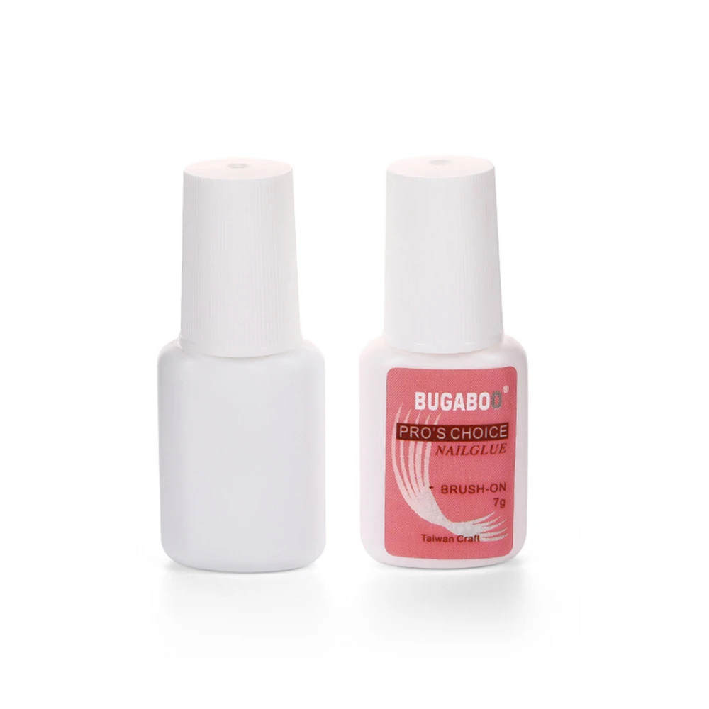 Alternative view of 5PCS Quick Drying Nail Glue Super Strong Nail Rhinestones Glue for Acrylic Fake Tips Nail Gel Glue Manicure Tools (7g/bottle)