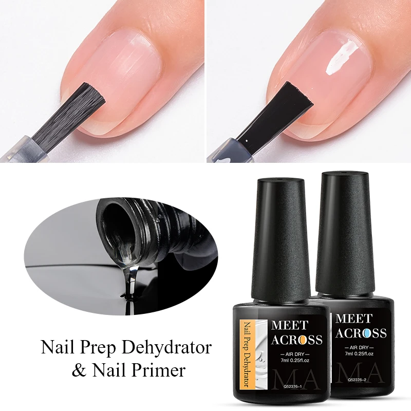 Alternative view of Nail-Primer Prep Dehydrator Gel Nail Polish Fast Air Dry Function Gel Professional Long Lasting Nail Art Gel Varnish Manicure