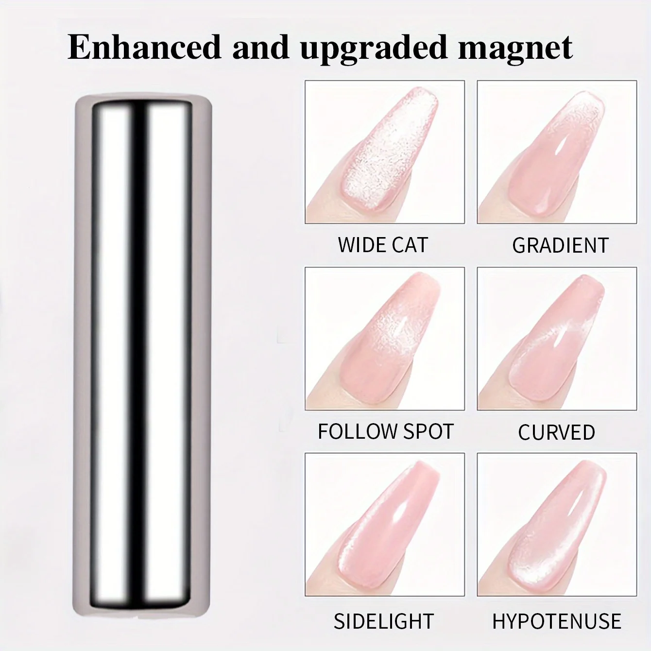 3 X 1cm Round Nail Art Cat Eye Gel Magnetic Pen for Gel Polish 3D Cat Eye Nails Painting Strong Magnet Stick Manicure DIY Tools 3 X 1cm Round Nail Art Cat Eye Gel Magnetic Pen for Gel Polish 3D Cat Eye Nails Painting Strong Magnet Stick Manicure DIY Tools