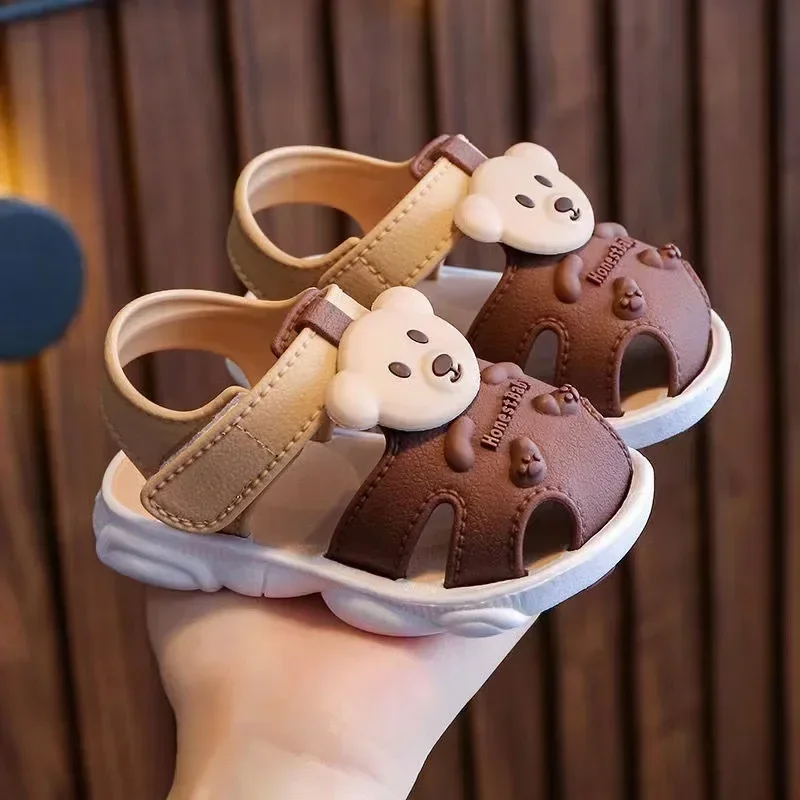 Alternative view of 2024 Summer Baby Boys Girls Sandals Children Beach Sandals Cartoon Infant Toddler Shoes Comfortable Soft Sole Kids Student Shoes