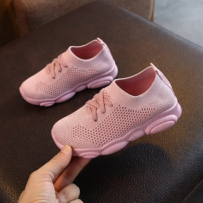 Alternative view of Four Seasons Children's sneaker Elastic Socks Shoes Baby Boys Girls Sneakers Kids Pops Shoes Knitted White Single Sports Shoes