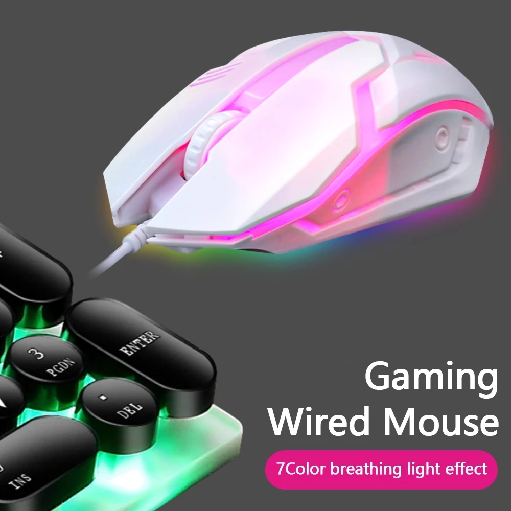 Alternative view of Limei S1 E Sports LED Luminous Backlit Wired Mouse USB Wired For Desktop Laptop Mute Office Computer Gaming Mouse