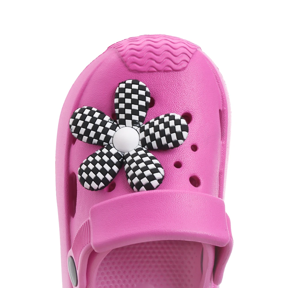 Children Garden Slippers Baby Cute Flower Sandals Summer Boys Girls Hole Light Weight Sandals Fashion Non-Slip Beach Kids Shoes