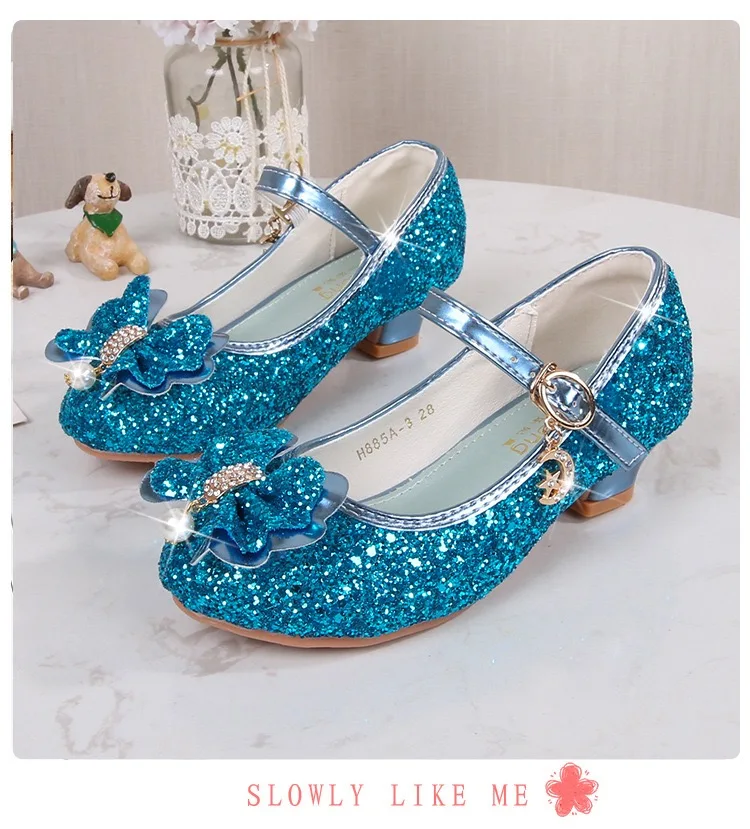 Baby Girls Princess Shoes Party Butterfly Crystal High Heels Sandal Children Dance Glitter Diamond Shoe Kids Walk Show Shoes Baby Girls Princess Shoes Party Butterfly Crystal High Heels Sandal Children Dance Glitter Diamond Shoe Kids Walk Show Shoes