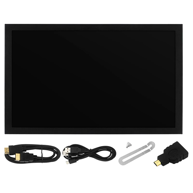 7 Inch Portable Monitor 1024x600 IPS LCD HDMI-compatible VGA AV Input DC Type C Power  Screen for PC Laptop Camera TV Box DVD