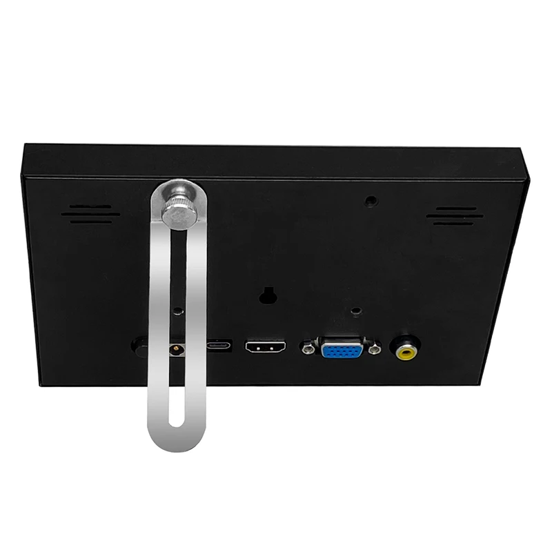 7 Inch Portable Monitor 1024x600 IPS LCD HDMI-compatible VGA AV Input DC Type C Power  Screen for PC Laptop Camera TV Box DVD