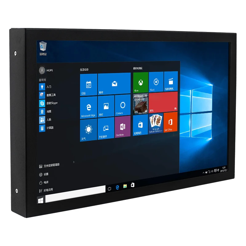 7 Inch Portable Monitor 1024x600 IPS LCD HDMI-compatible VGA AV Input DC Type C Power  Screen for PC Laptop Camera TV Box DVD