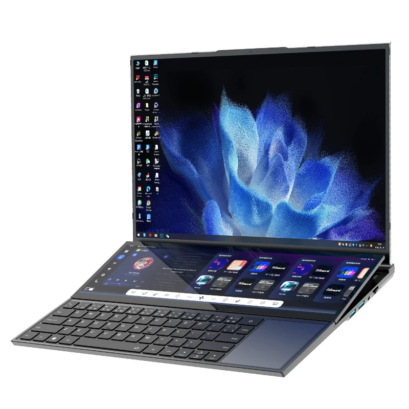 BYONE Dual Screen Gaming Laptop Computer 32GB/16GB DDR4 RAM 1TB/2TB SSD Intel Core I9 10th Gen Windows 11 Notebook Touch Laptop BYONE Dual Screen Gaming Laptop Computer 32GB/16GB DDR4 RAM 1TB/2TB SSD Intel Core I9 10th Gen Windows 11 Notebook Touch Laptop