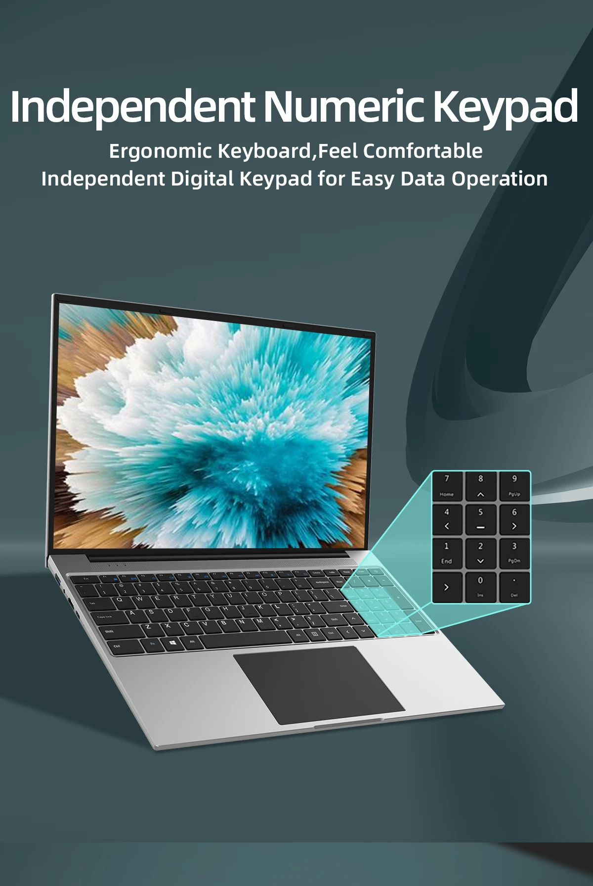 Jumper 16 inch laptop lightweight and portable all new business office game book authentic laptop