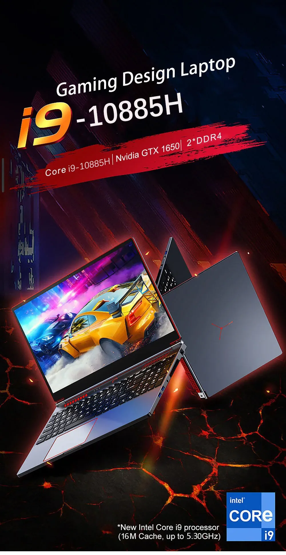 New16.1 Inch 10th Gaming Laptop Intel Core I9-10880H I I7-10880H Nvidia GTX 1650 4G Windows 10/11 Gaming Laptop Metal Ultrabook New16.1 Inch 10th Gaming Laptop Intel Core I9-10880H I I7-10880H Nvidia GTX 1650 4G Windows 10/11 Gaming Laptop Metal Ultrabook