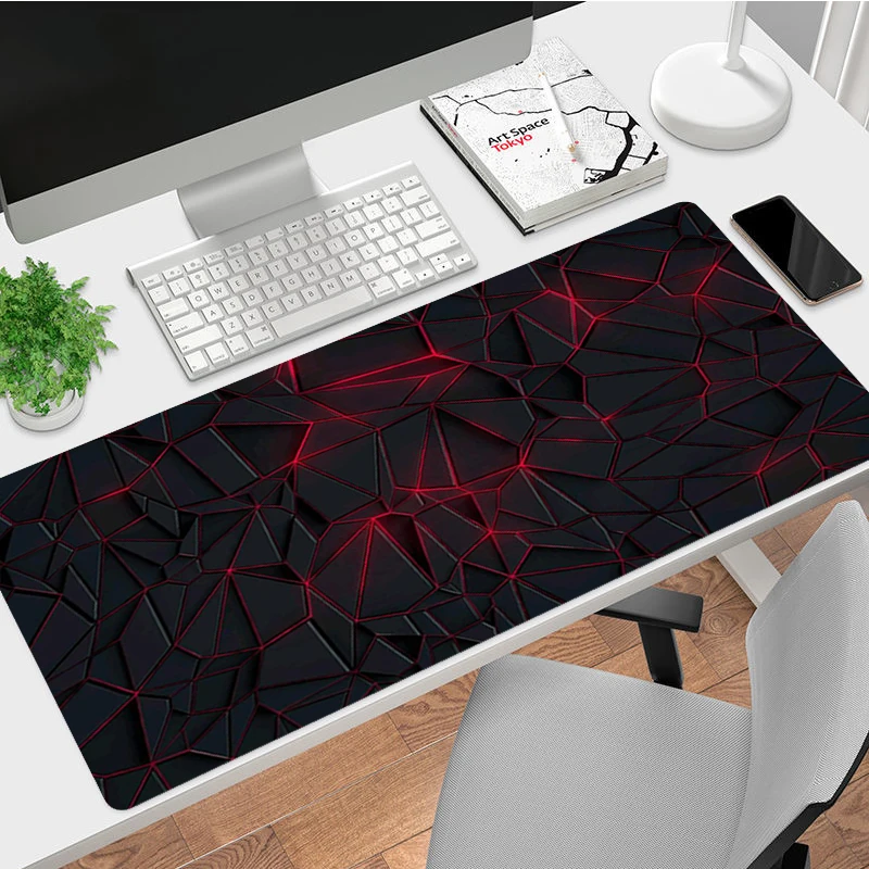 Alternative view of Computer Mouse Pad Gaming Accessories Large Mause Pad Sense of Science and Technology Printing Deskmat Keyboard Pad Mausepad