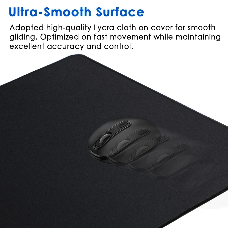 Alternative view of Gaming Large Mousepad Anti-slip Rubber mouse mat Computer Gamer Desk Mat Stitched Edge Large Gaming Mousepad for CS GO LOL Dota
