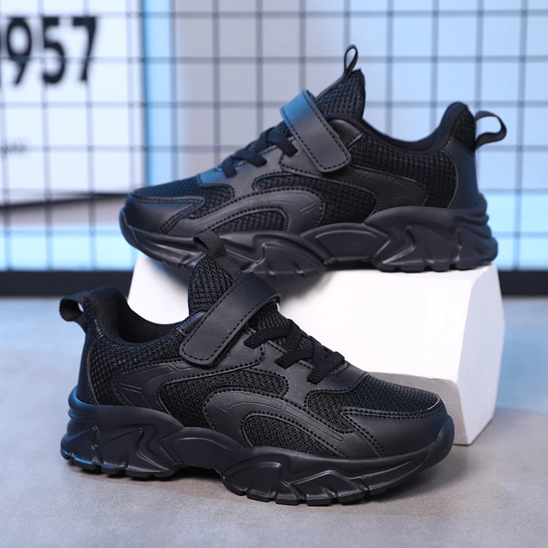 Kids Shoes Boy Sneakers Platform Black White Comfortable Children Casual Sneakers 6 To 12 Years School Sports Tenis Boy Shoes Kids Shoes Boy Sneakers Platform Black White Comfortable Children Casual Sneakers 6 To 12 Years School Sports Tenis Boy Shoes