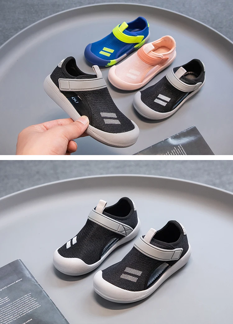 Breathable Sport Sandals Summer Children Casual Shoes Boys Beach Sandals Kids Lightweight Closed Toe Baby Sandals for Girls