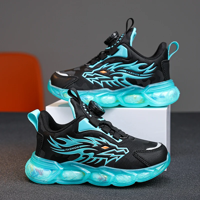 Fashion Children Shoes Boys Sneaker Dragon Print 2024 Kids Sports Tennis Platform Chunky Spring Outdoor Boy Shoes Sneaker Fashion Children Shoes Boys Sneaker Dragon Print 2024 Kids Sports Tennis Platform Chunky Spring Outdoor Boy Shoes Sneaker