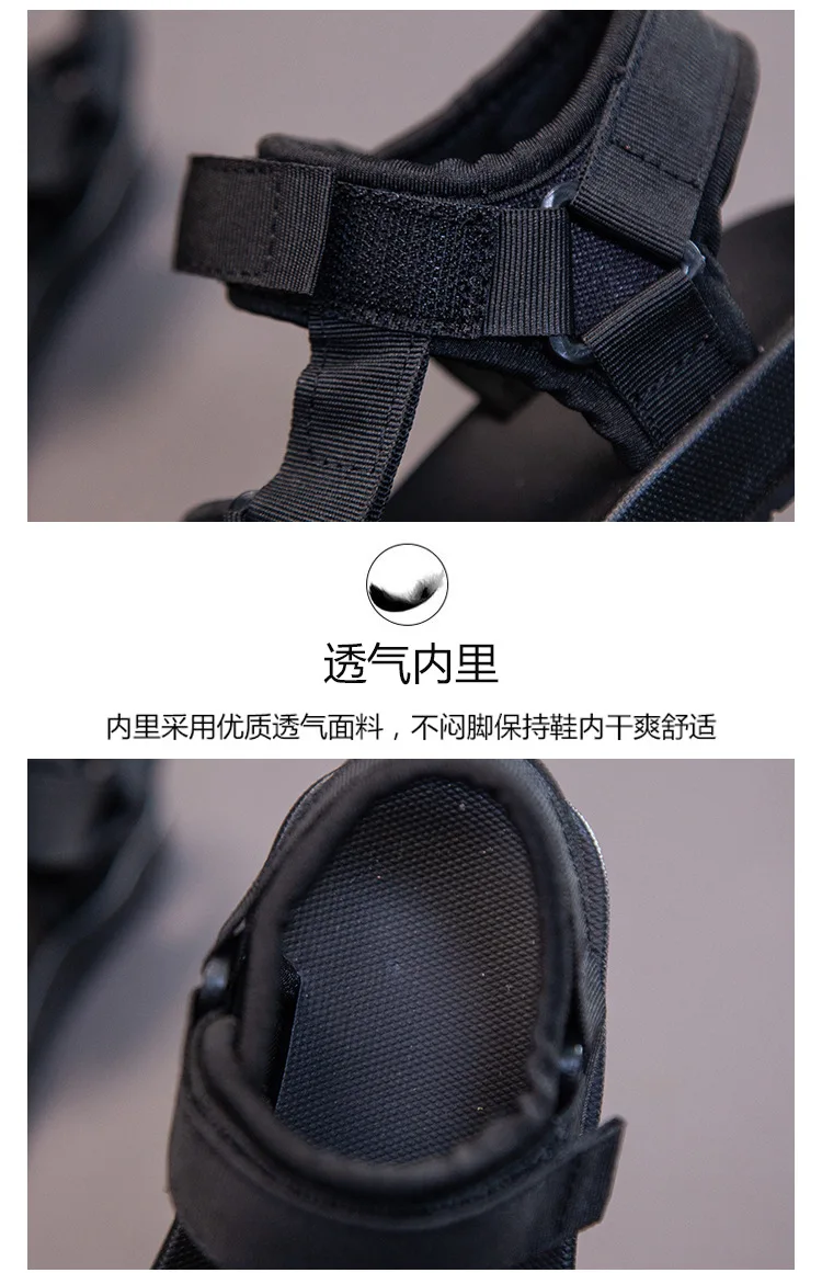2021 Summer Boys Sandals Casual Children Kids Shoes Rubber School Breathable Open ToeBoy Beach Sandal 2021 Summer Boys Sandals Casual Children Kids Shoes Rubber School Breathable Open ToeBoy Beach Sandal