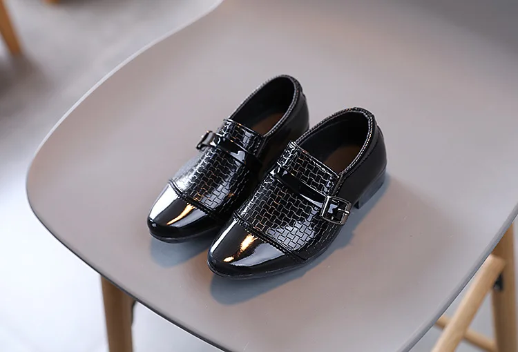 Oxford School Shoes Kids Patent Leather Shoes Girls Boys Toddler Shoes Children Fashion Dress Platform Party Flats Spring Autumn