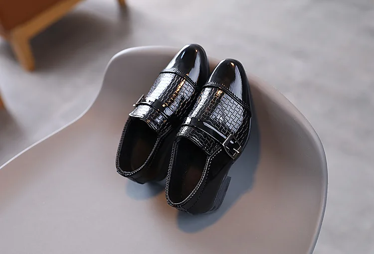 Oxford School Shoes Kids Patent Leather Shoes Girls Boys Toddler Shoes Children Fashion Dress Platform Party Flats Spring Autumn