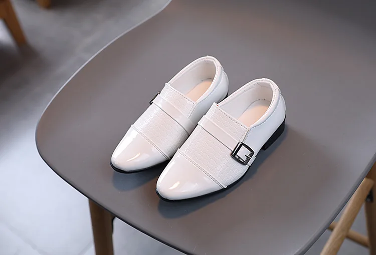 Oxford School Shoes Kids Patent Leather Shoes Girls Boys Toddler Shoes Children Fashion Dress Platform Party Flats Spring Autumn