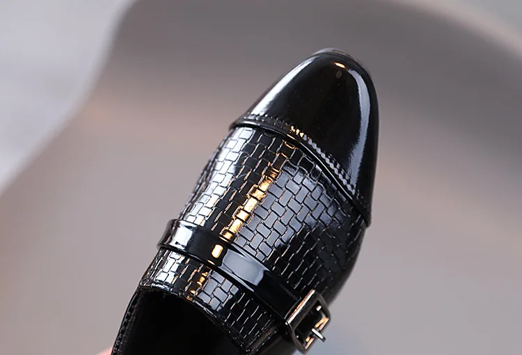 Oxford School Shoes Kids Patent Leather Shoes Girls Boys Toddler Shoes Children Fashion Dress Platform Party Flats Spring Autumn