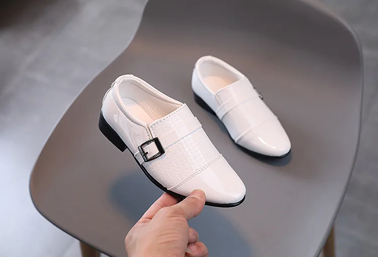 Oxford School Shoes Kids Patent Leather Shoes Girls Boys Toddler Shoes Children Fashion Dress Platform Party Flats Spring Autumn