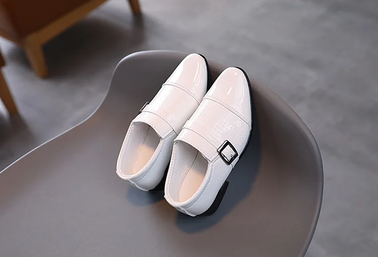 Oxford School Shoes Kids Patent Leather Shoes Girls Boys Toddler Shoes Children Fashion Dress Platform Party Flats Spring Autumn