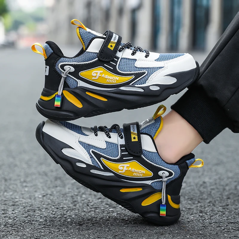 Kids Sneakers Casual Breathable Shoes for Boys Outdoor Sports Running Childrens Girls Tennis Shoes