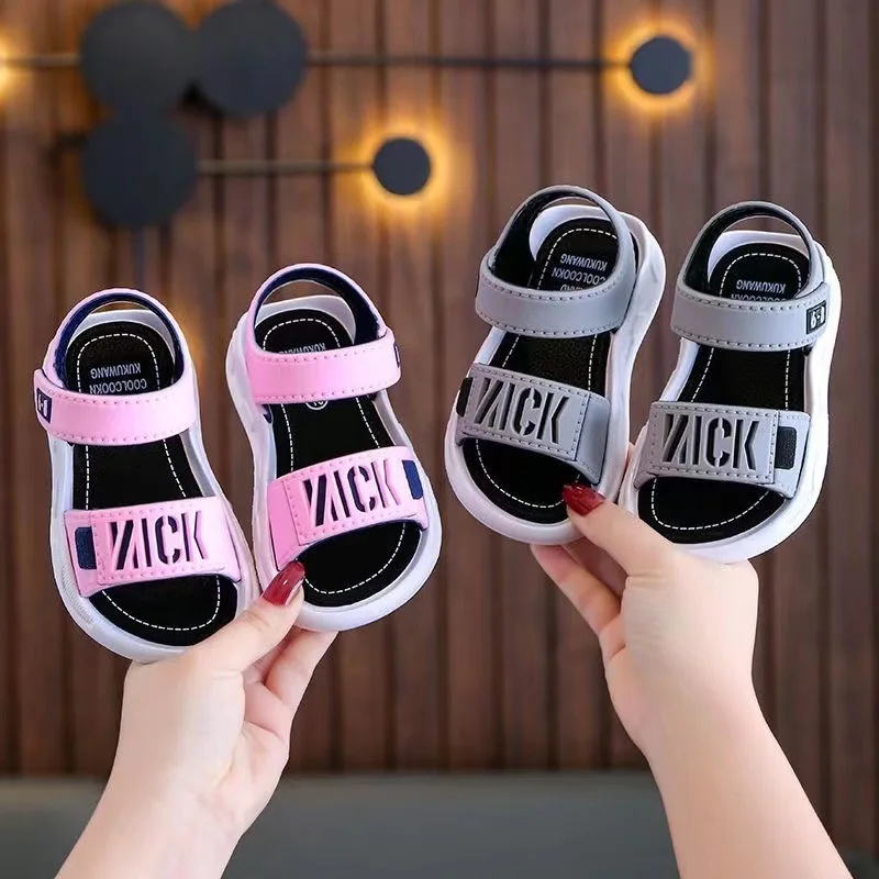 Alternative view of Summer Kids Sandals Baby Girls Shoes Boy Soft Sole Non-slip Rubber Boys Girls Sandals Toddler Children's Shoes 2-10 Years