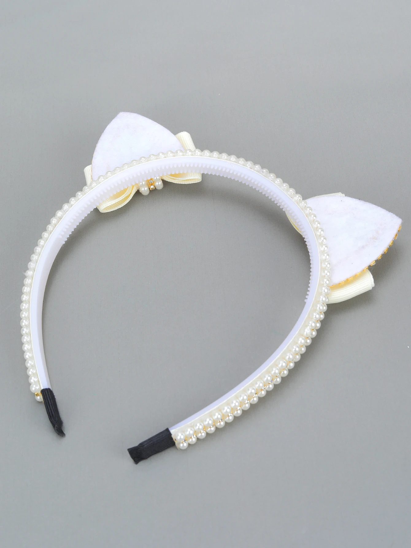 1PC Elegant Cat Ear Pearl Hairbands Fashion Women's Rhinestone Headband Hair Hoop Hair Bands for Girls Hair Accessories 1PC Elegant Cat Ear Pearl Hairbands Fashion Women's Rhinestone Headband Hair Hoop Hair Bands for Girls Hair Accessories